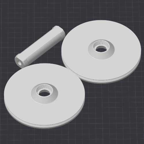 Bluebonnet Compatible Spinning Wheel Bobbin Heart Forge Solutions