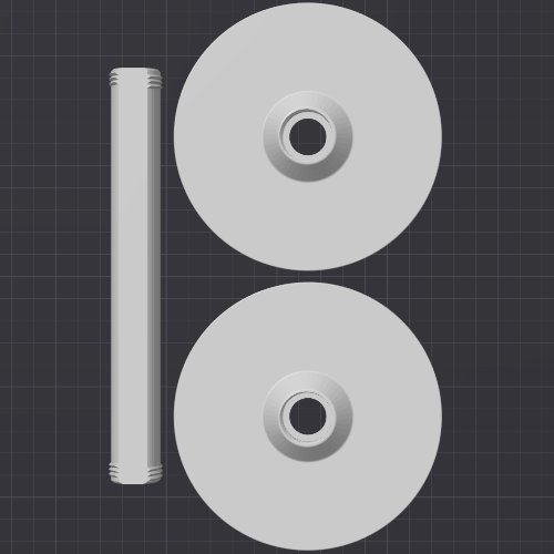 Bluebonnet Compatible Spinning Wheel Bobbin Heart Forge Solutions