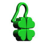 4 leaf clover stitch markers