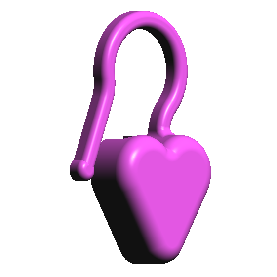 Pink stitch markers