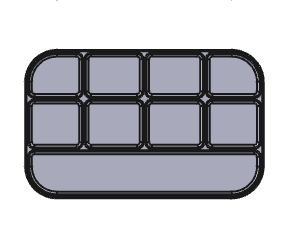 TinSerts - Divided Inserts for Breath Mint Tins