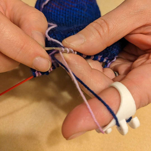 Colorwork Knitting Ring Heart Forge Solutions