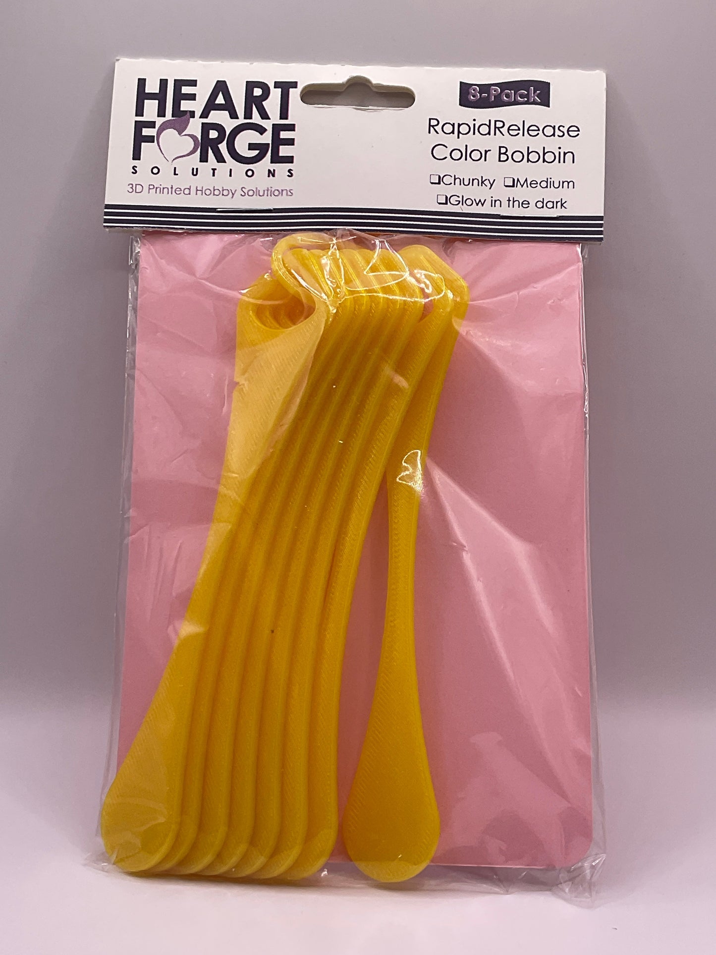 RapidRelease Color Bobbins (8 Pack) Heart Forge Solutions