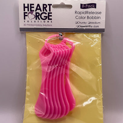 RapidRelease Color Bobbins (8 Pack) Heart Forge Solutions