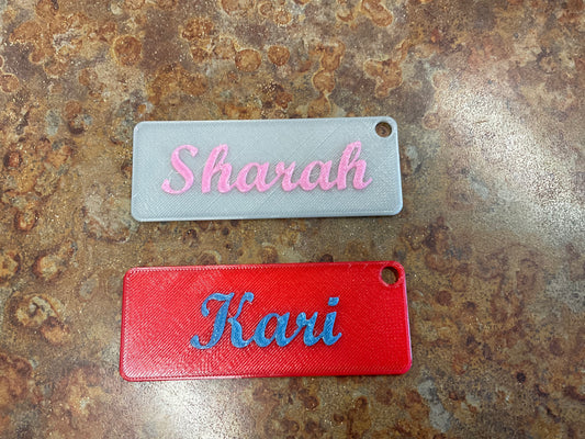 Bespoke Name Keychain